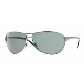 Ray-Ban RB3342 004 58 Gunmetal Sunglasses