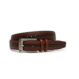 Nike Golf Men's Perforated Center Leather Belt