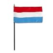 Luxembourg Flag 4 x 6 inch