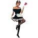Adult French Maid Costume, Ladies Standard (Up to Dress size 12) Adult French Maid Costume, Ladies Standard (Up to Dress size 12)