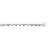 14K Yellow Gold and Sterling Silver Bracelet - 7''