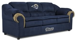 St. Louis Rams Pub Sofa