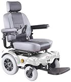 Heavy Duty Rear-Wheel Drive Power Chair, Silver with White Glove Service