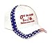 Give Blood Tease A American Water Spaniel Adult USA Flag Hat / Cap