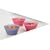 Mastrad - F44034 - Lot de 6 Moules Cannel�s Pliables � Tartelettes et Muffins - 3 Bleu et 3 Framboise Translucide