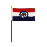 Missouri Flag 4 x 6 inch