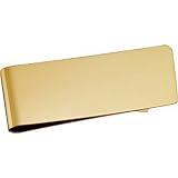14Kt Yellow Gold Polished Money Clip