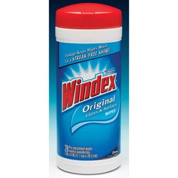Windex Original Glass and Surface Wipes (Drkcb701106) Category: Disinfecting Wipes, Cleaners and Sanitizers, 28 Ct.