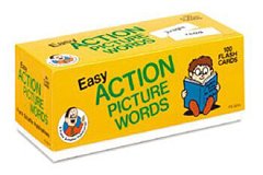 Childrens Toyshop  Toys : FRANK SCHAFFER PUBLICATIONS FLASH CARDS EASY ACTION PICTUREFLASH CARDS EASY ACTION PICTURE