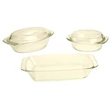 Review   / Simax Glass Roaster/Casserole Set - 5 Piece Set