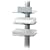 OmniMount TRIAP Adjustable 3 Shelf Wall System w/ Cable Management