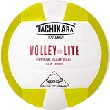 Volleyball Training Balls Tachikara Volley-Lite, Dk. Gold/White SVMNC