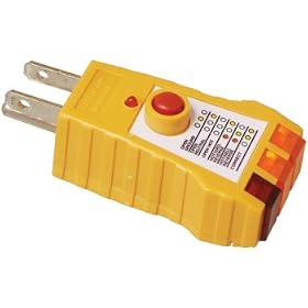 AC Receptacle Tester w/ GFCI