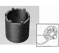 4-Wheel-Drive Spindle Nut Wrench - 6 Lug