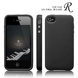 SGP iPhone 4 Case ULTRA SILKE R Series [Soul Black]