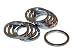 Threadless Headset Spacers 1" x 5mm . Bag of 10 spacers