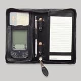 Day-Timer(R) Handheld Vinyl Computer Binder, 3in. x 5in., Black