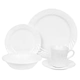 Corelle Lifestyles 20-Piece Dinnerware Set, Service for 4, Enhancements