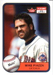 25 Different Baseball Cards of Mike Piazza in Display Album