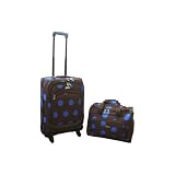 American Flyer Grande Dots 2 Piece Spinner Luggage Set