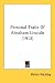 Book Personal Traits Of Abraham Lincoln (1912)