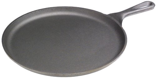 Lodge Original Finish 10-1/2-Inch Cast Iron Round Griddle