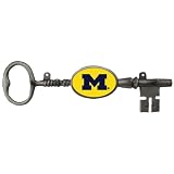 Michigan Wolverines NCAA Key Holder w/ Logo Insert