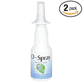 Click here to buy O-Spray Natural Nasal Spray, Planetary Mint, 1-Ounce Bottles (Pack of 2) by Bioponic Phytoceuticals.