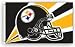 Pittsburgh Steelers NFL Helmet Design 3'x5' Banner Flag by Fremont Die