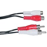 Buy 2 RCA Male 2 RCA Female, Cable Extension, 6 ft
