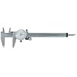 Mitutoyo 505-717, Dial Caliper, 0 - 6" X .001", .200" per Rev., White Face