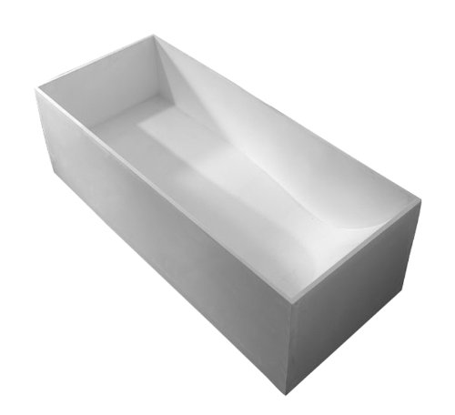 Barclay 67 Resin Freestanding Rectangular Tub