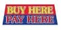 NEOPlex 20" x 54" Car Windshield Banner - BUY HERE PAY HERE
