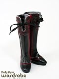 DSW レッドステッチ・ブーツ(ブラック)