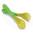 Nuby 4 Pack Spoon and Fork, Colors May Vary