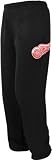 Detroit Red Wings Black Youth Faceoff Fleece Pants