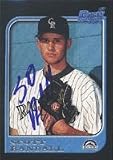 Scott Randall, Asheville Tourists - Rockies Affiliate Autographed Card