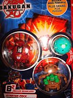 Bakugan B2 Starter 3 Pack: Assorted Colors