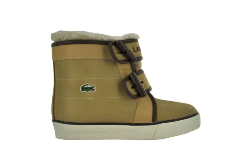 Lacoste KOSO SNW SPC CTD LTH/TXT Kids Boots Style# 7-20SPC7591158 (2 M US Little Kid, Light Brown)