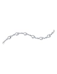 Sterling Silver Hearts of Promise Link Bracelet - 7.5 Inch