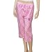 Chicago Cubs Ladies Pink Plaid Kona Crop Lounge Pants