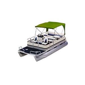 Attwood Corporation 370GN Green Buggy-Style Acrylic Bimini Top by Attwood Marine Products