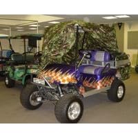 Deluxe Heavy Duty Camouflage UTV Cover-This cover will fit most popular UTV's with roll cages and most any other model up to 118