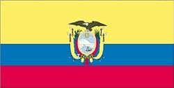 Annin Nylon Ecuador Flag, 3-Foot by 5-Foot