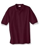 Hanes 5.5 oz 50/50 Jersey Knit Polo 54 (M / Maroon)