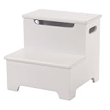 Do Your Room Step Stool with Storage - White