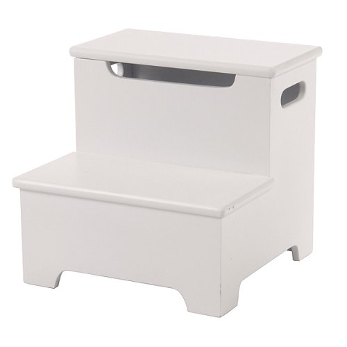 Childrens Toyshop  Toys : Do Your Room Step Stool with Storage - White