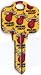 Miami Heat Schlage SC1 House Key