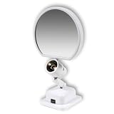 Floxite Battery/AC 9x/1x Swiveling Magnifying Mirror Light
