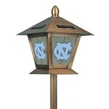 20 Stained Glass Solar Lantern North Carolina Tar Heels